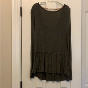 long sleeve comfy blouse